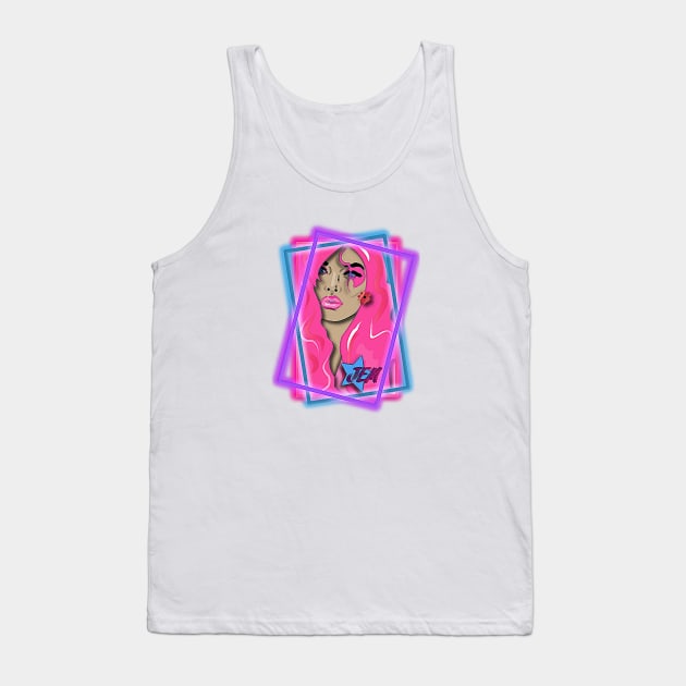 Jem Crosshatch Tank Top by G9Design